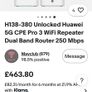 Huawei 5G CPE Pro 3 (H138-380) Dual Band Wireless Router New Sealed Image 5