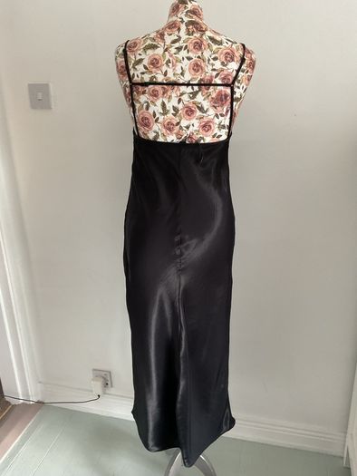 Little black dress slip dress with back detail 8/10