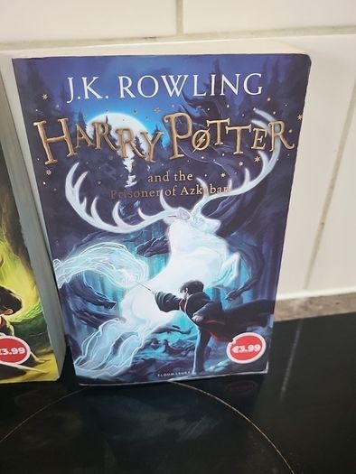 6 books out of Harry Potter series