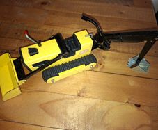 Tonka Front End Loader and Backhoe 70's