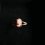Vintage 9ct Gold 375 Cameo Ring Image 3