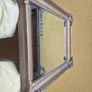 Aniique framed bevelled mirror Image 2