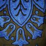 French Connection size uk8-10 black and blue beaded dress Image 6