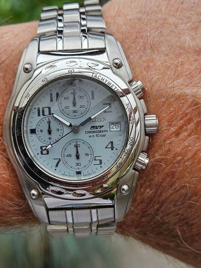 Watch Citizen OXY Chronograph. Quartz