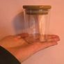 19 glass jars with sealing bamboo lid Image 2