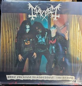 Mayhem "Pure Fucking Armageddon 1986 Demos" Vinyl Album