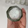 293 - Set of 8 Vintage Clear Glass Decorative Collectible Display Household Bottles Image 7