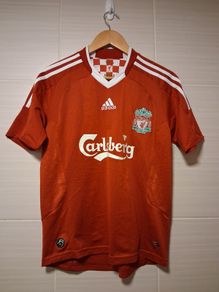 Liverpool Jersey. Official Adidas Liverpool FC Mens Home Jersey.  Authentic Original From 2008. Not A Modern Day Remake.