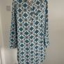 Bnwt white & blue paisley print tunic/dress size 38 Image 3