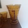 vintage amber glass Image 3