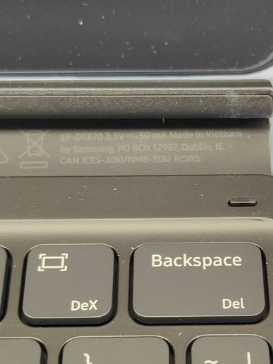 Original Samsung Galaxy Tab S7 , S8 Slim Book Cover Keyboard (Used)