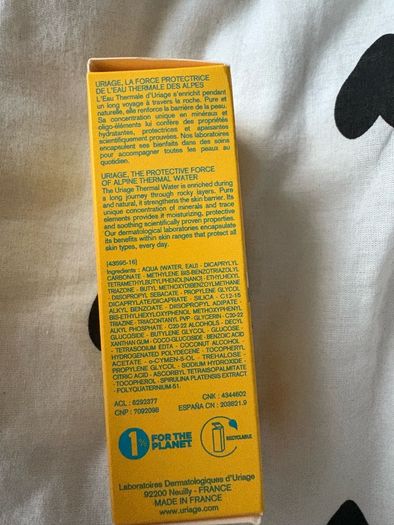 Uriage spf 50+