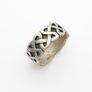 Sterling Silver Celtic Knot Ring, Full British Hallmarks Image 6