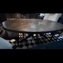 dark wooden kitchen table Image 6