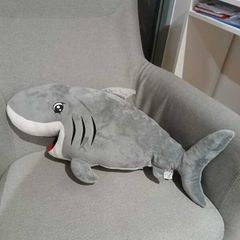 Large Shark Plush Soft Toy: Excellent Condition