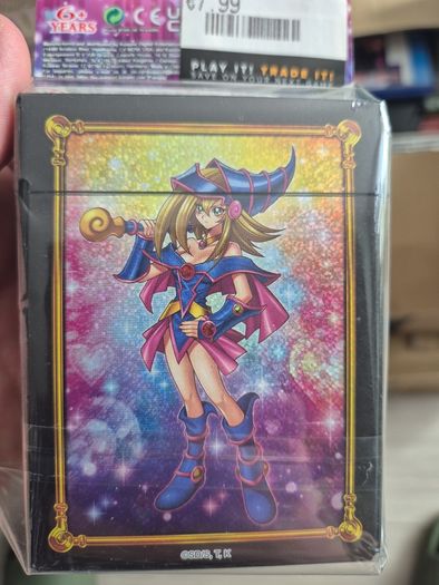 Yugioh Dark Magician Girl deckboxes x2 - new and sealed