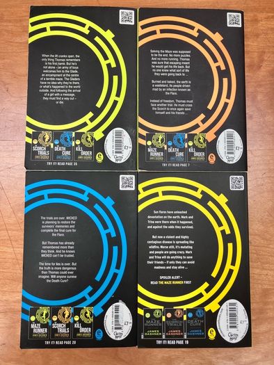 The Maze Runner, Books 1-4 by James Dashner