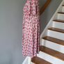 Pink pattern dress, Size XL-XXL / 12-14 Image 3