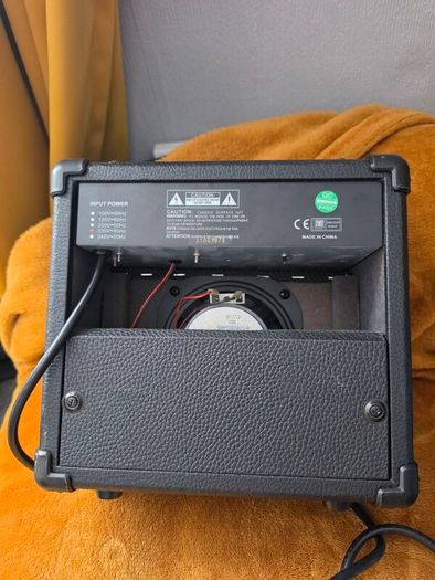 Electric guitar and amp