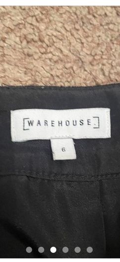 Warehouse skirt black