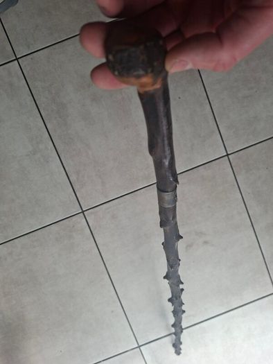 Antique Traditional Irish Blackthorn walking stick