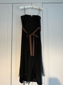 formal black dress