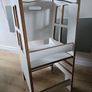 Toddler Learning Tower/Kitchen Helper - Solid wooden construction Image 4