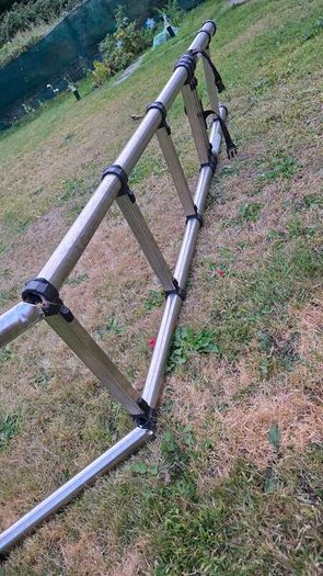 Stainless 5M Telescopic Step Ladder