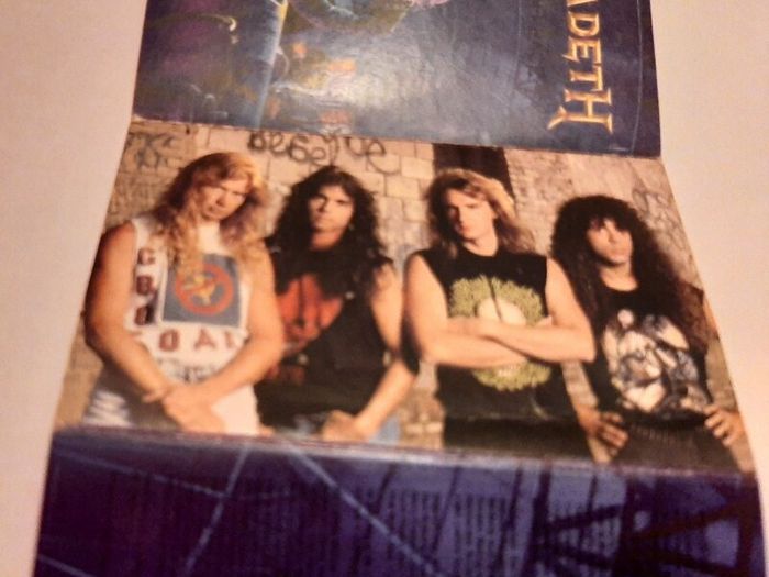 Megadeth rust in peace 1990 vintage tape