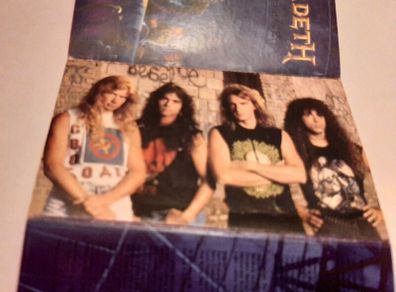 Megadeth rust in peace 1990 vintage tape