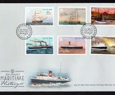 2019 Isle of Man Maritime History (2nd Issued) Commemorative Stamps First Day Cover (FDC)