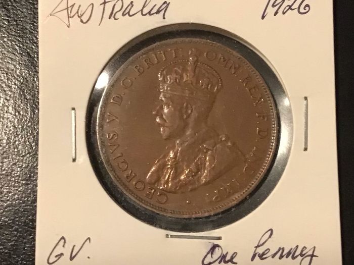 Australia 1926 GV One Penny