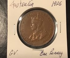 Australia 1926 GV One Penny