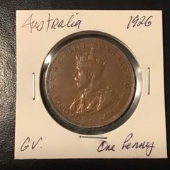 Australia 1926 GV One Penny