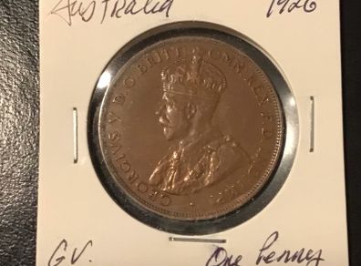 Australia 1926 GV One Penny
