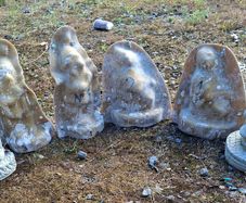 4 garden gnome moulds