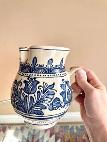 Vintage Jug, Korond Pottery, Transylvania