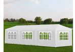3x9m Party Tent  sunflowers for Outdoor and Garden Event, White