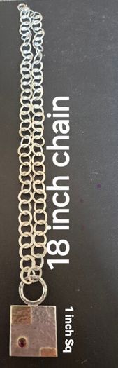 Sterling Silver & Gold Pendant