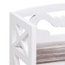 Bathroom Cabinet White and Brown 46x24x116 cm Paulownia Wood Image 6