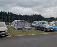 Kampa Croyde 6 Air Pro complete set up