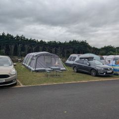 Kampa Croyde 6 Air Pro complete set up