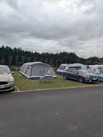 Kampa Croyde 6 Air Pro complete set up