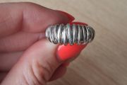 Safira silver ring size N
