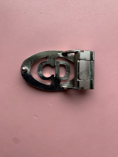 Vintage CD Belt Buckle