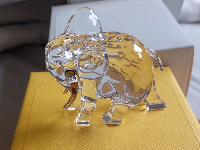 Swarovski crystal elephant