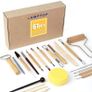 61pcs Ceramic Tools Clay Sculpting Set, Polymer Clay Tools Clay Sculpting Tools, Pottery Carving Tool for Engraving Modeling Embossing Shaping Art DIY (FREE POSTAGE) Image 6