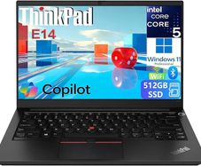 Lenovo ThinkPad E14 Laptop 14" Intel i5-10210U (Gen 10) 16GB RAM 500GB SSD Windows 11 Pro