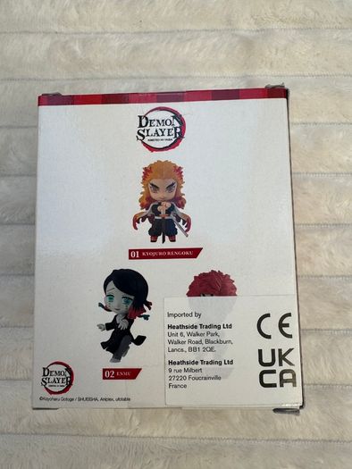 Demon Slayer Kimetsu no Yaiba Chibi Masters Kyojuro Rengoku PLease see photos