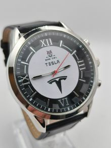 Tesla Inspired Custom Watch Daniel Hechter  Matching Pen  Gift Set